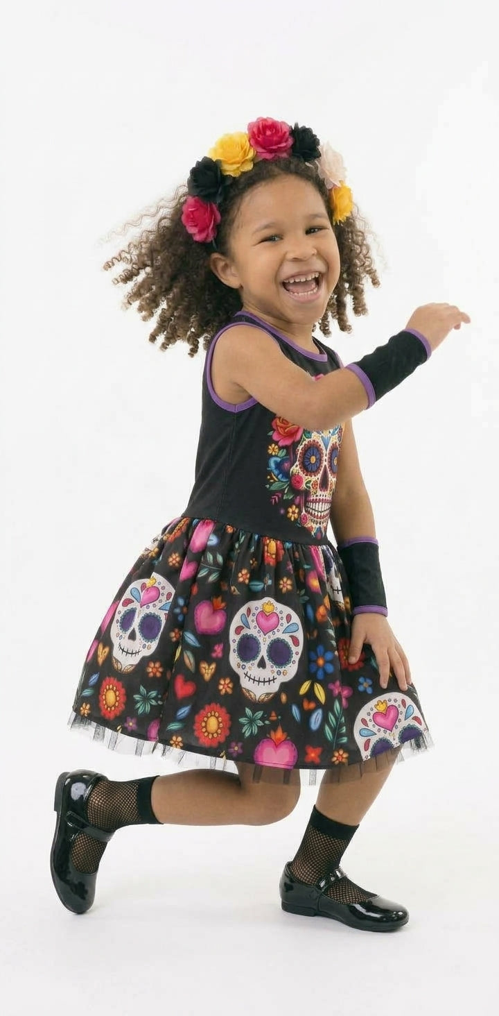 Disfraz Niña Catrina Mexicana
